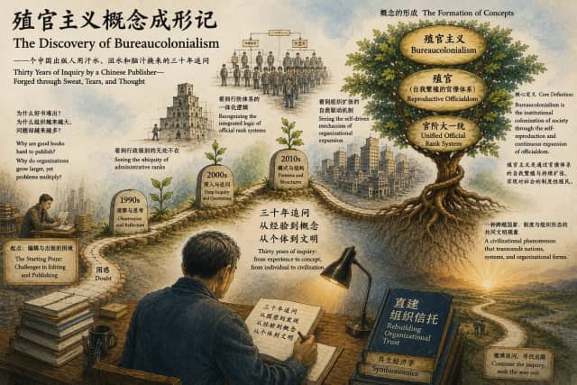 殖官主义概念成形记——一个中国出版人用汗水、泪水和脑汁换来的三十年追问