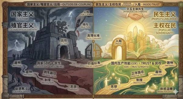 两种主体叙事决定“入局”与“出局”